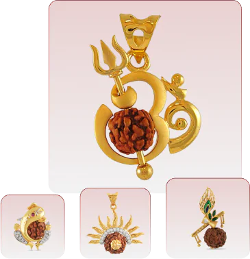 Custom rudraksha jewellery