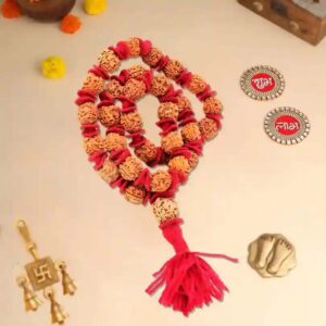 3 Mukhi Rudraksha Nepali Kantha Mala