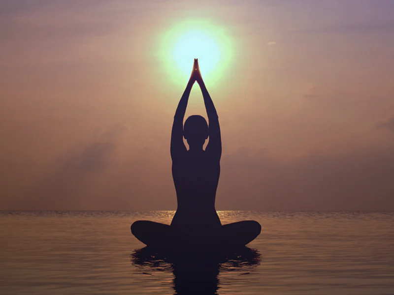 Brahma Muhurta Hour Of The Day Person meditating at pre dawn hour