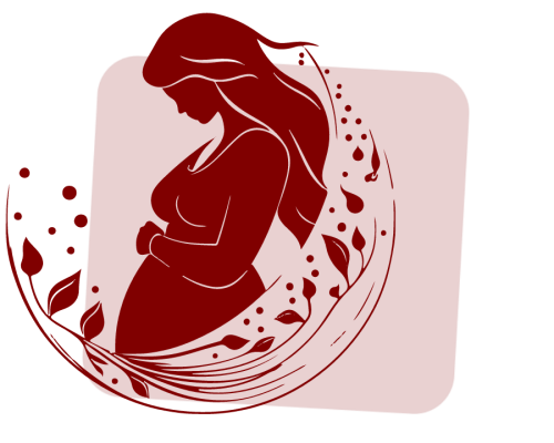 Rudraksha beads for supporting a healthy pregnancy and a sense of protection