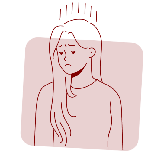Common symptoms of depression and fatigueness